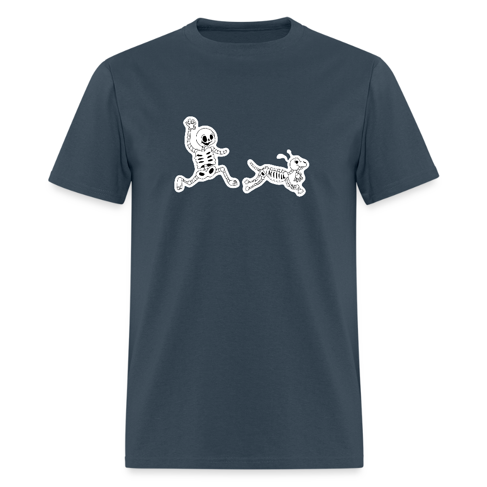 
                  
                    Skeleton Friends Classic T-Shirt -  blue dusk
                  
                