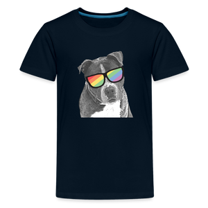 Pride Dog Kids' Premium T-Shirt - deep navy