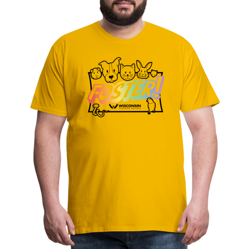 
                  
                    Foster Pride Classic Premium T-Shirt - sun yellow
                  
                