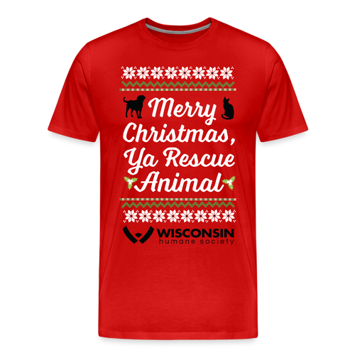 Ya Rescue Animal Classic Premium T-Shirt - red