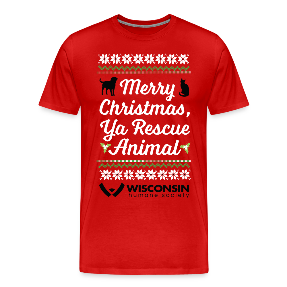 Ya Rescue Animal Classic Premium T-Shirt - red