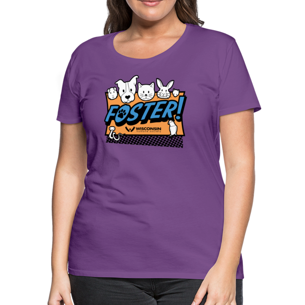 
                  
                    Foster Logo Contoured Premium T-Shirt - purple
                  
                