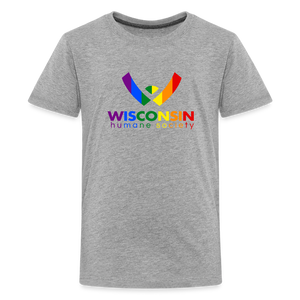 WHS Pride Kid's Premium T-Shirt - heather gray