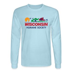 WHS License Plate Classic Long Sleeve T-Shirt - powder blue