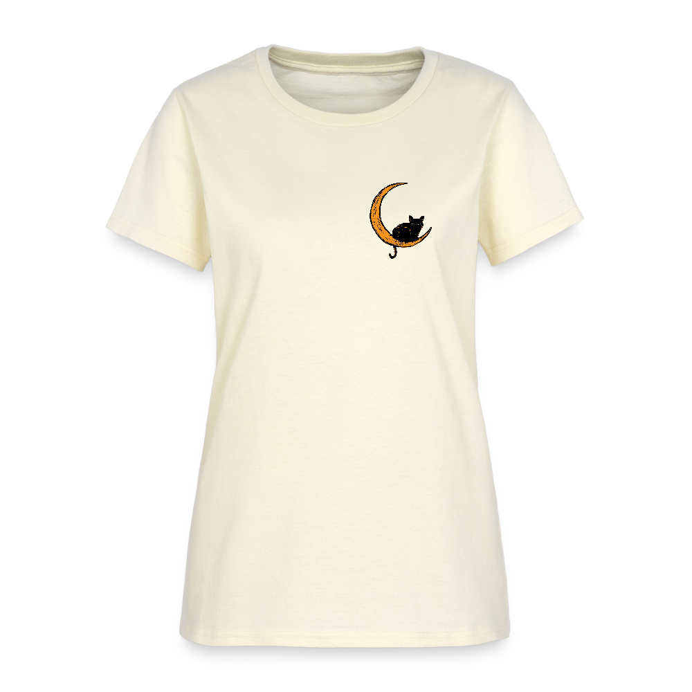 
                  
                    Moon Cat (Light) Contoured T-Shirt - off white
                  
                