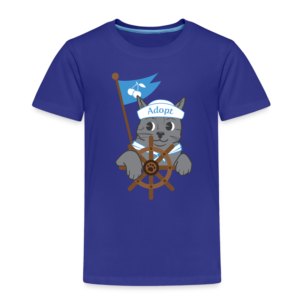 
                  
                    Door County Sailor Cat Toddler Premium T-Shirt - royal blue
                  
                