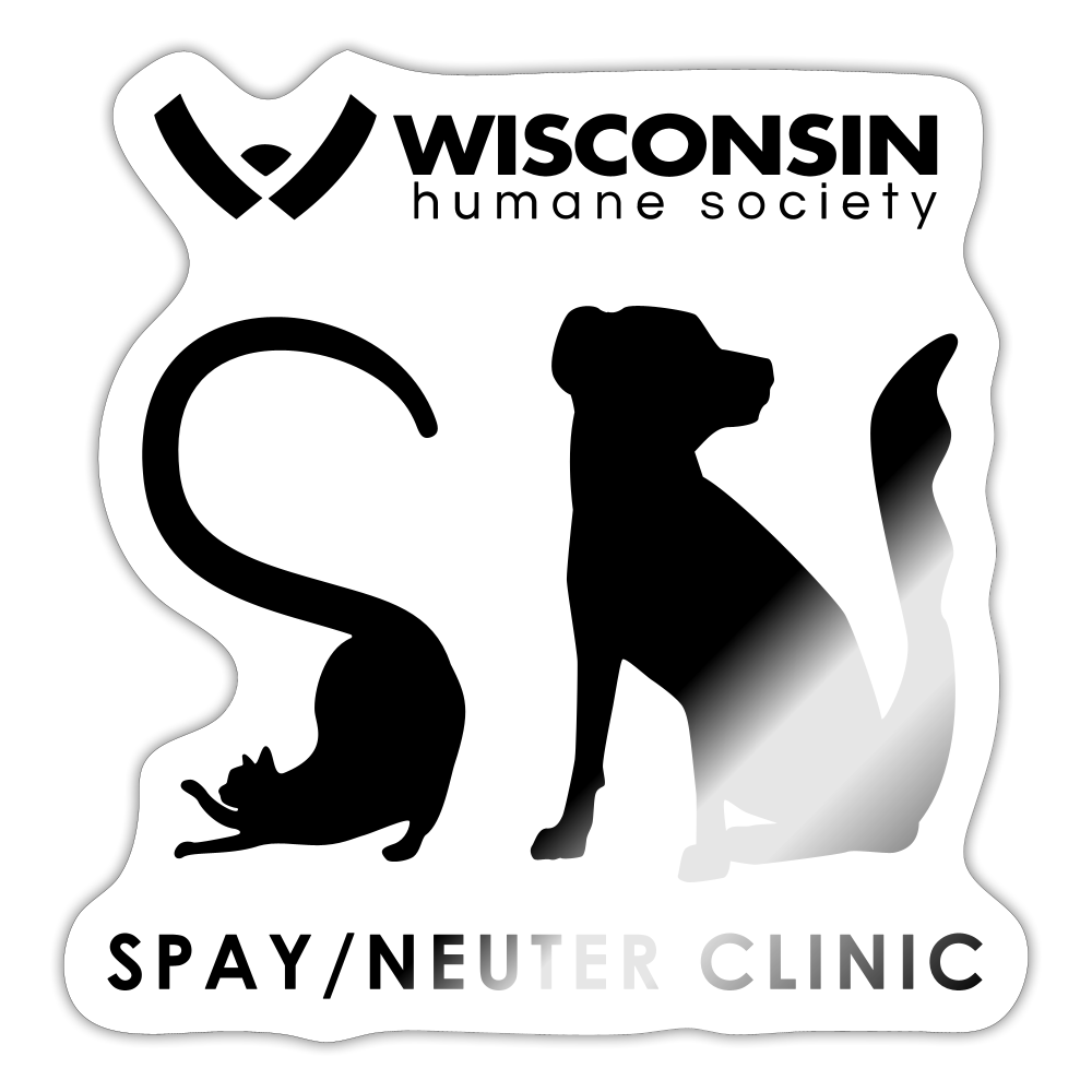 
                  
                    Spay/Neuter Clinic Sticker - white glossy
                  
                