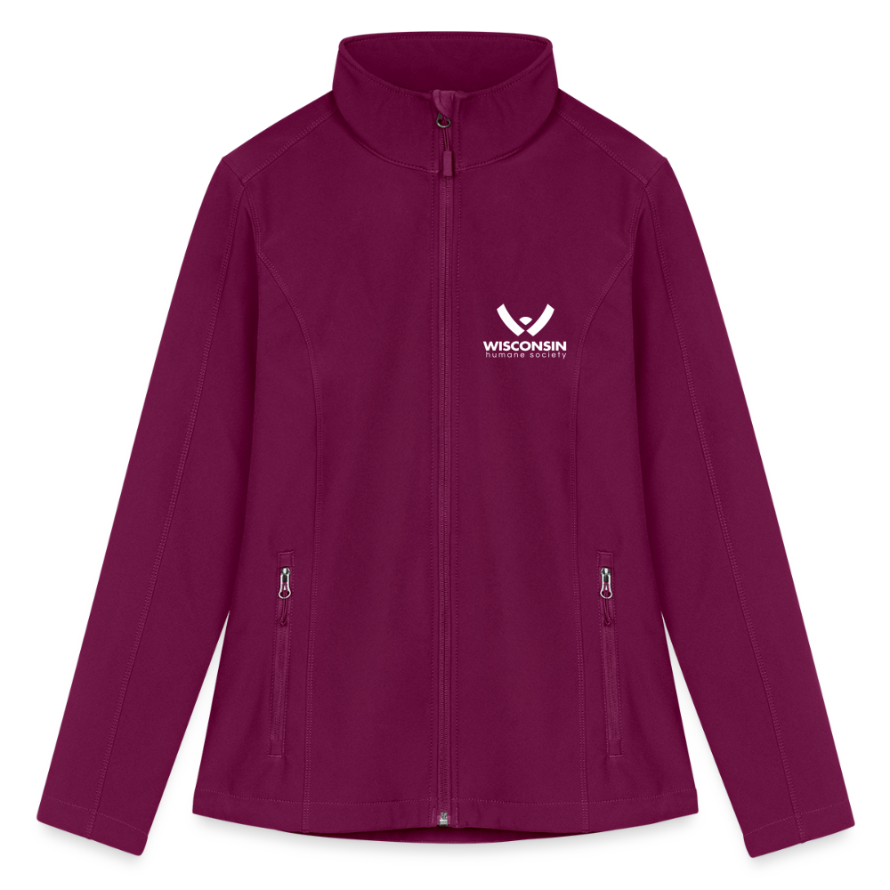 
                  
                    WHS Logo Contoured Soft Shell Jacket - raspberry
                  
                