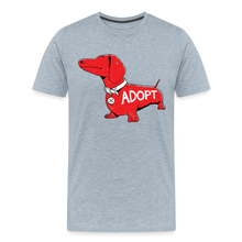 Load image into Gallery viewer, &quot;Big Red Dog&quot; Classic Premium T-Shirt - heather ice blue