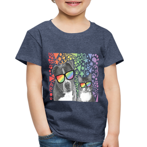 Pride Party Toddler Premium T-Shirt - heather blue