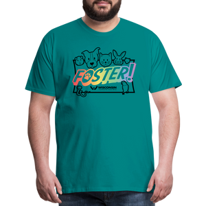 Foster Pride Classic Premium T-Shirt - teal