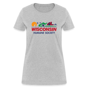 WHS License Plate Contoured T-Shirt - heather gray