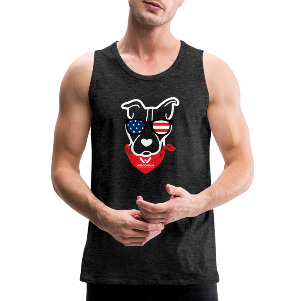 
                  
                    USA Dog Classic Premium Tank - charcoal grey
                  
                