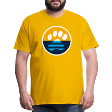 Load image into Gallery viewer, MKE Flag Paw Classic Premium T-Shirt - sun yellow