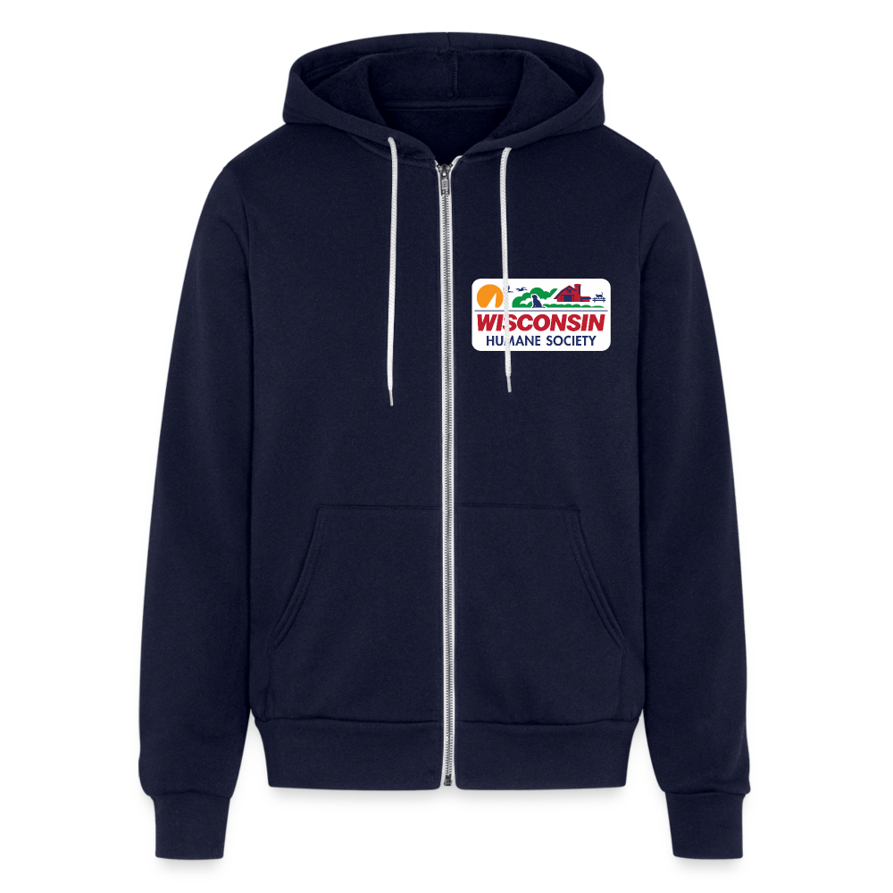 
                  
                    WHS License Plate Bella + Canvas Unisex Full Zip Hoodie - navy
                  
                