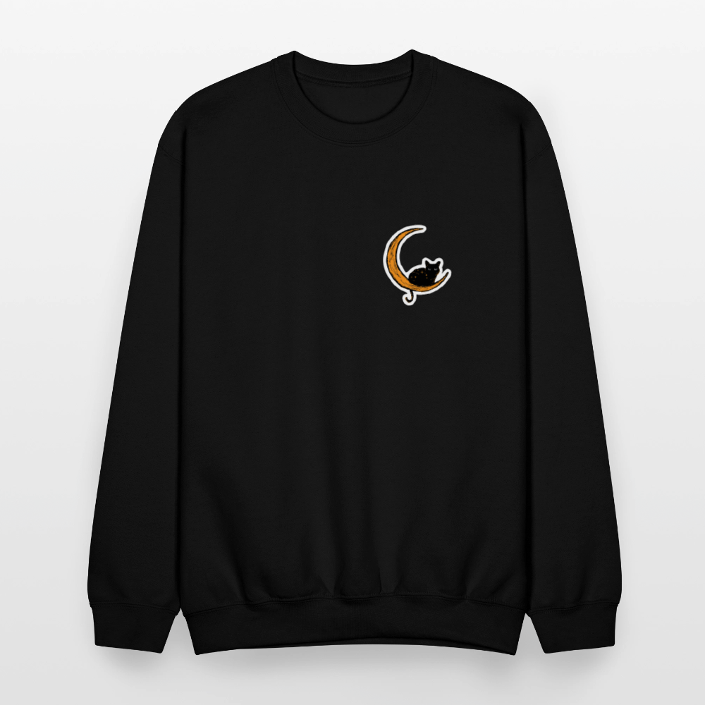 
                  
                    Moon Cat Crewneck Sweatshirt - black
                  
                