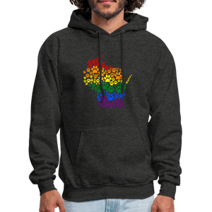 Pride Paws Classic Hoodie - charcoal grey