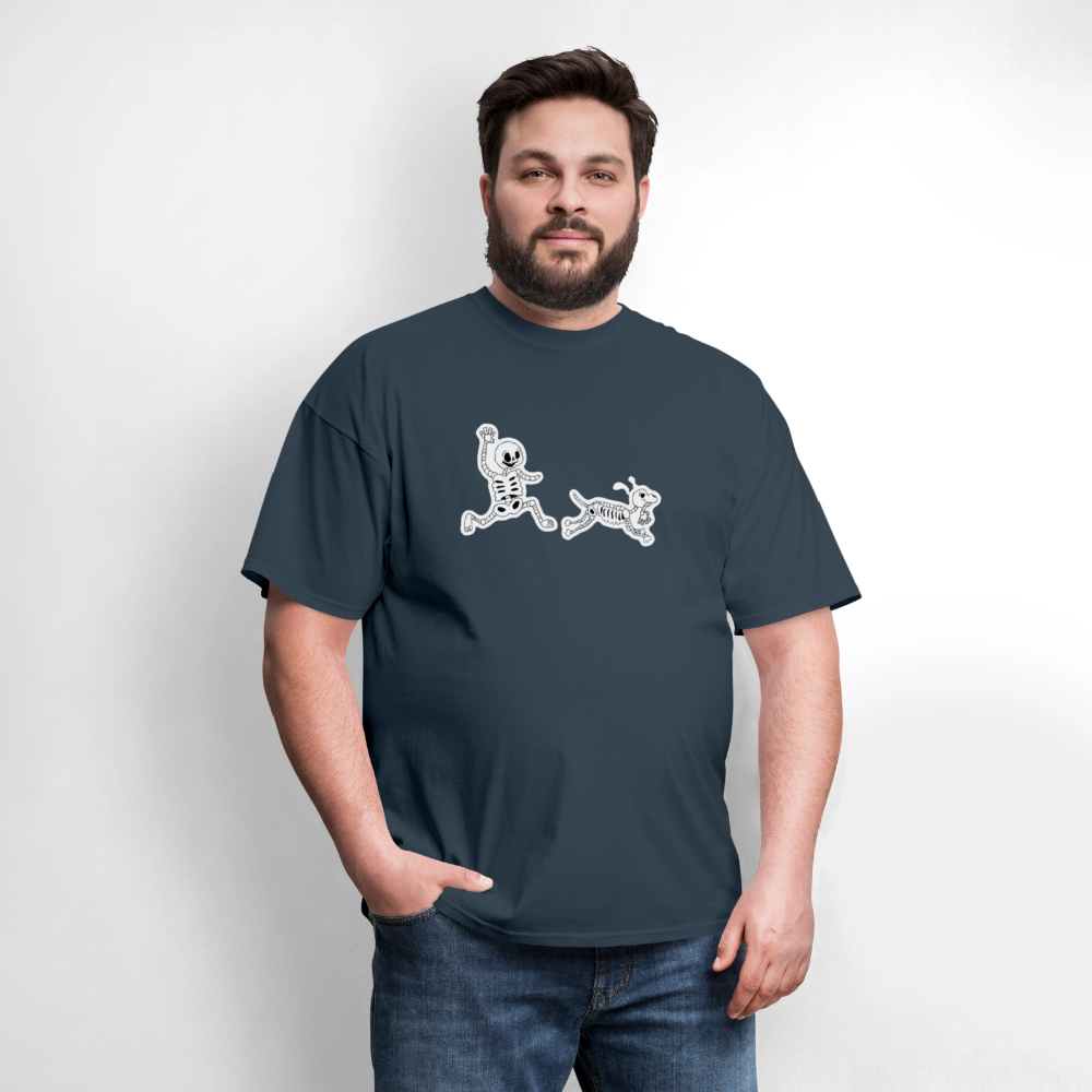 
                  
                    Skeleton Friends Classic T-Shirt -  blue dusk
                  
                
