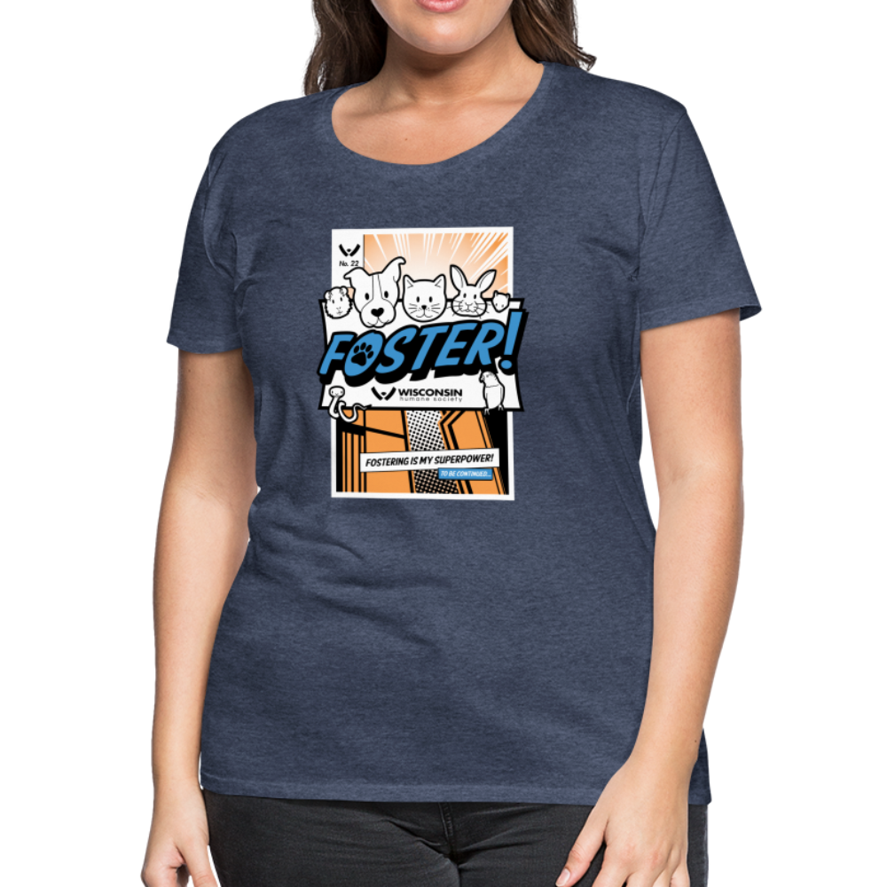 
                  
                    Foster Comic Contoured Premium T-Shirt - heather blue
                  
                