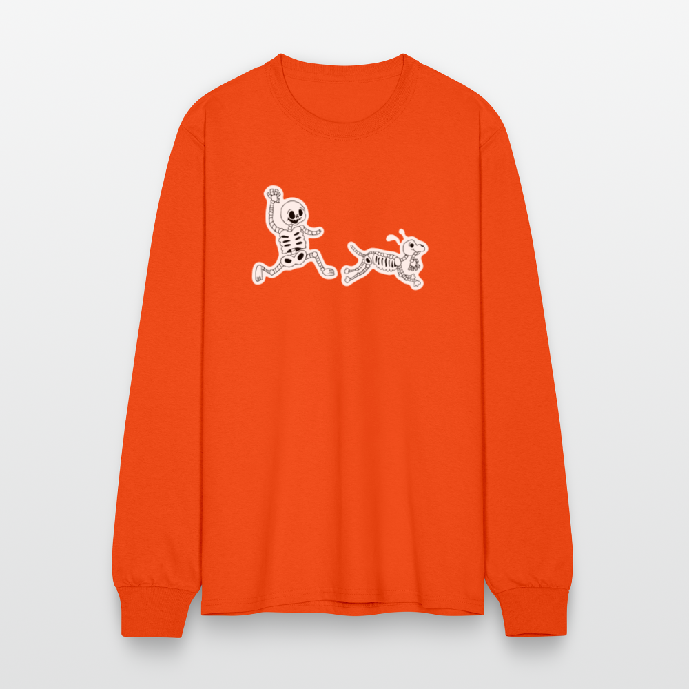 
                  
                    Skeleton Friends Long Sleeve T-Shirt - orange
                  
                