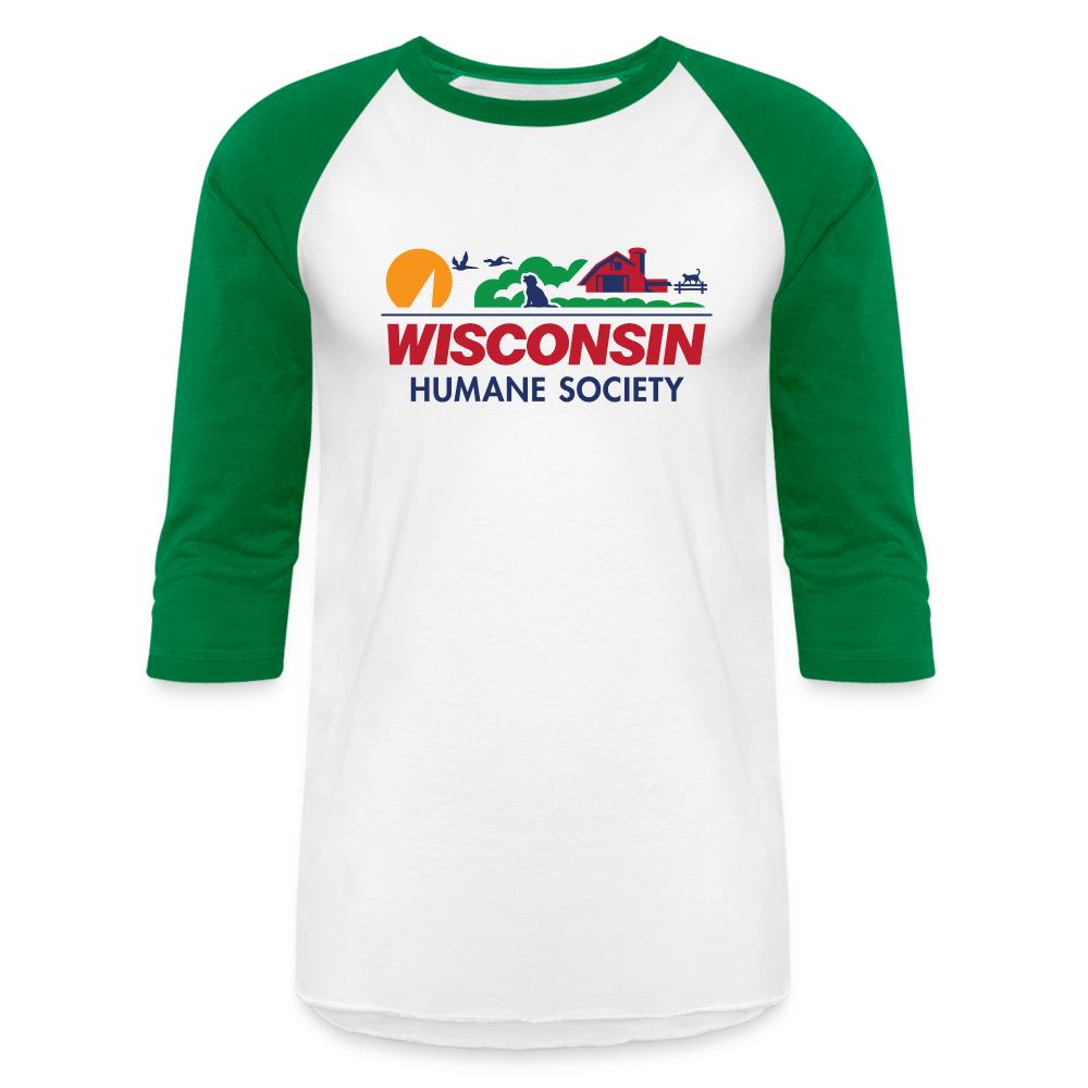 
                  
                    WHS License Plate Baseball T-Shirt - white/kelly green
                  
                