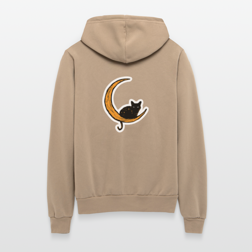 
                  
                    Moon Cat Bella + Canvas Unisex Full Zip Hoodie - tan
                  
                