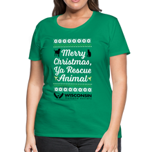 Load image into Gallery viewer, Ya Rescue Animal Contoured Premium T-Shirt - kelly green