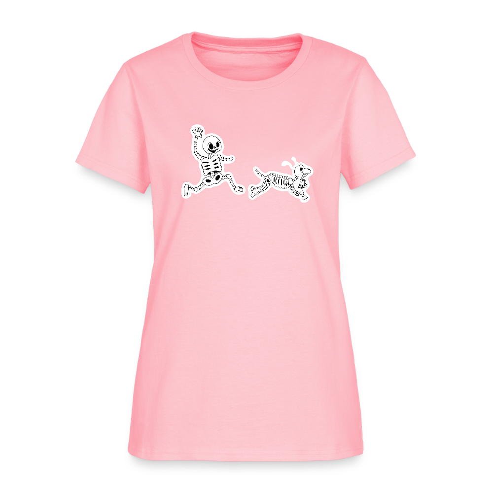 
                  
                    Skeleton Friends Contoured T-Shirt - pink
                  
                
