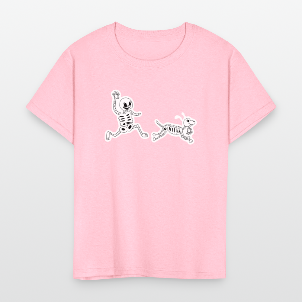 
                  
                    Skeleton Friends Kids' T-Shirt - pink
                  
                