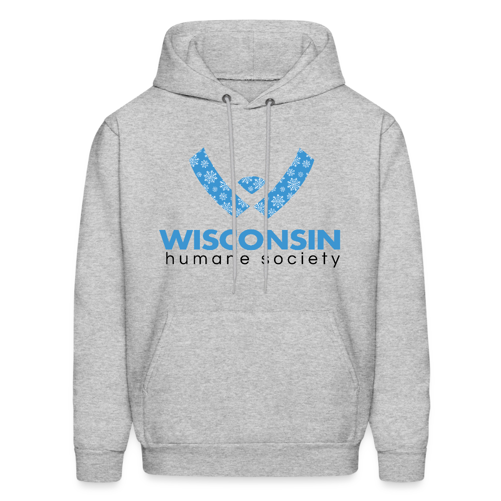 WHS Snow Logo Hoodie - heather gray