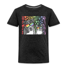 Load image into Gallery viewer, Pride Party Toddler Premium T-Shirt - charcoal grey