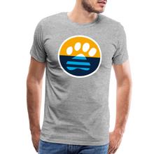 Load image into Gallery viewer, MKE Flag Paw Classic Premium T-Shirt - heather gray