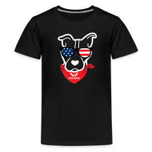 Load image into Gallery viewer, USA Dog Kids&#39; Premium T-Shirt - black