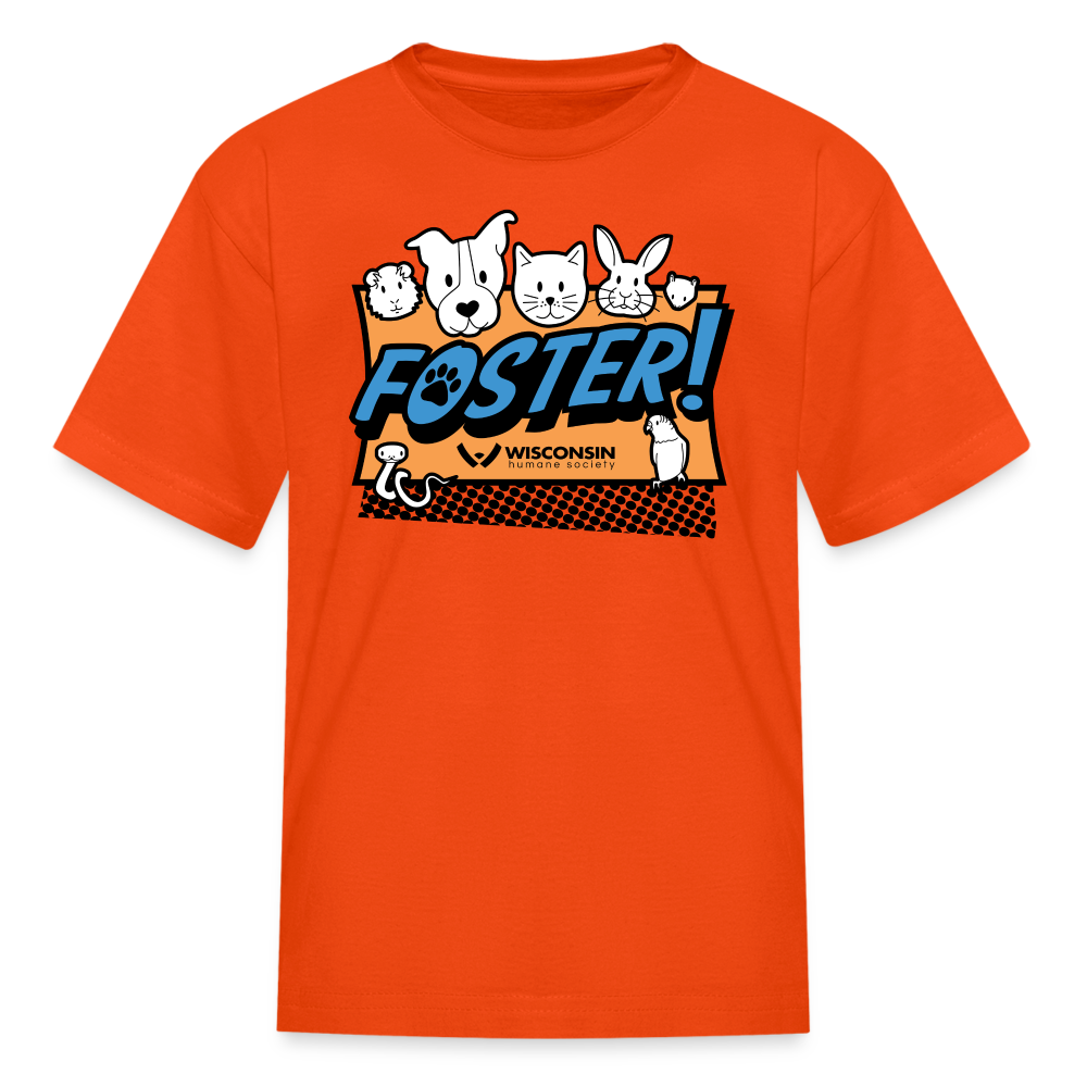 
                  
                    Foster Logo Kids' T-Shirt - orange
                  
                