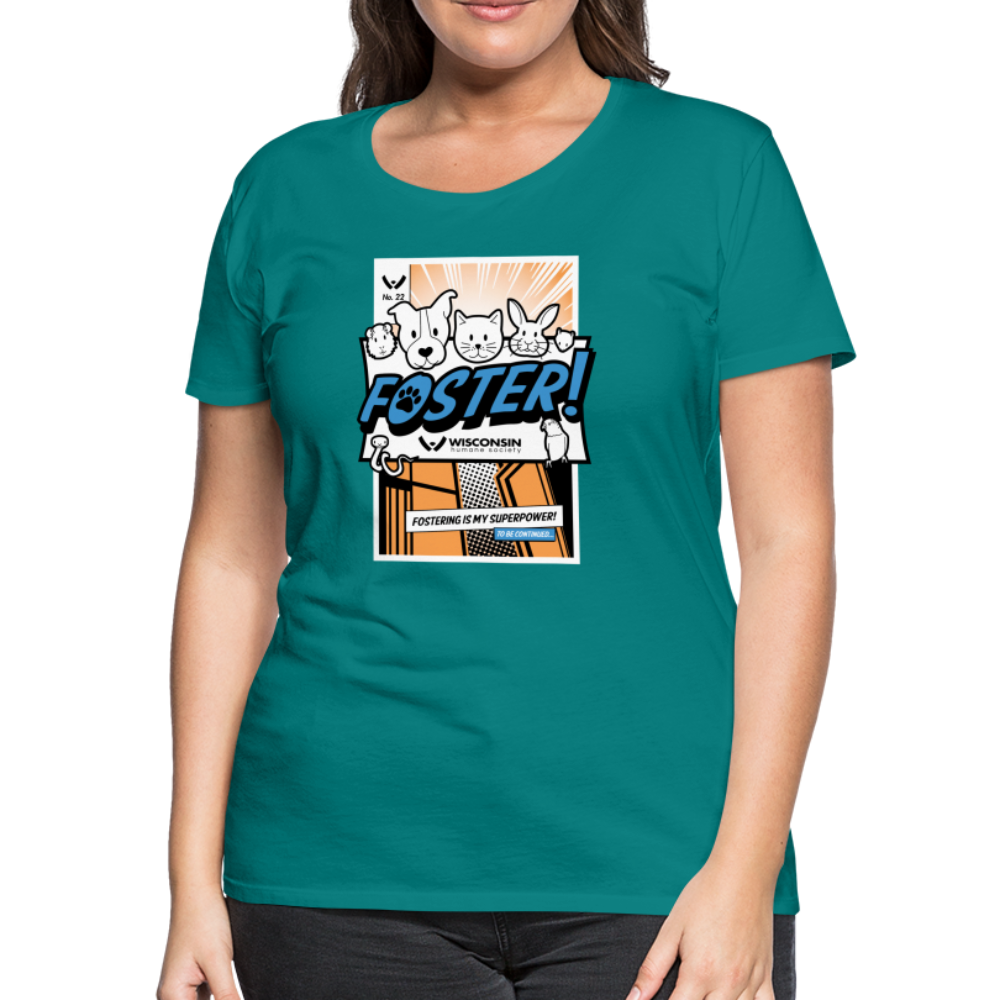 
                  
                    Foster Comic Contoured Premium T-Shirt - teal
                  
                