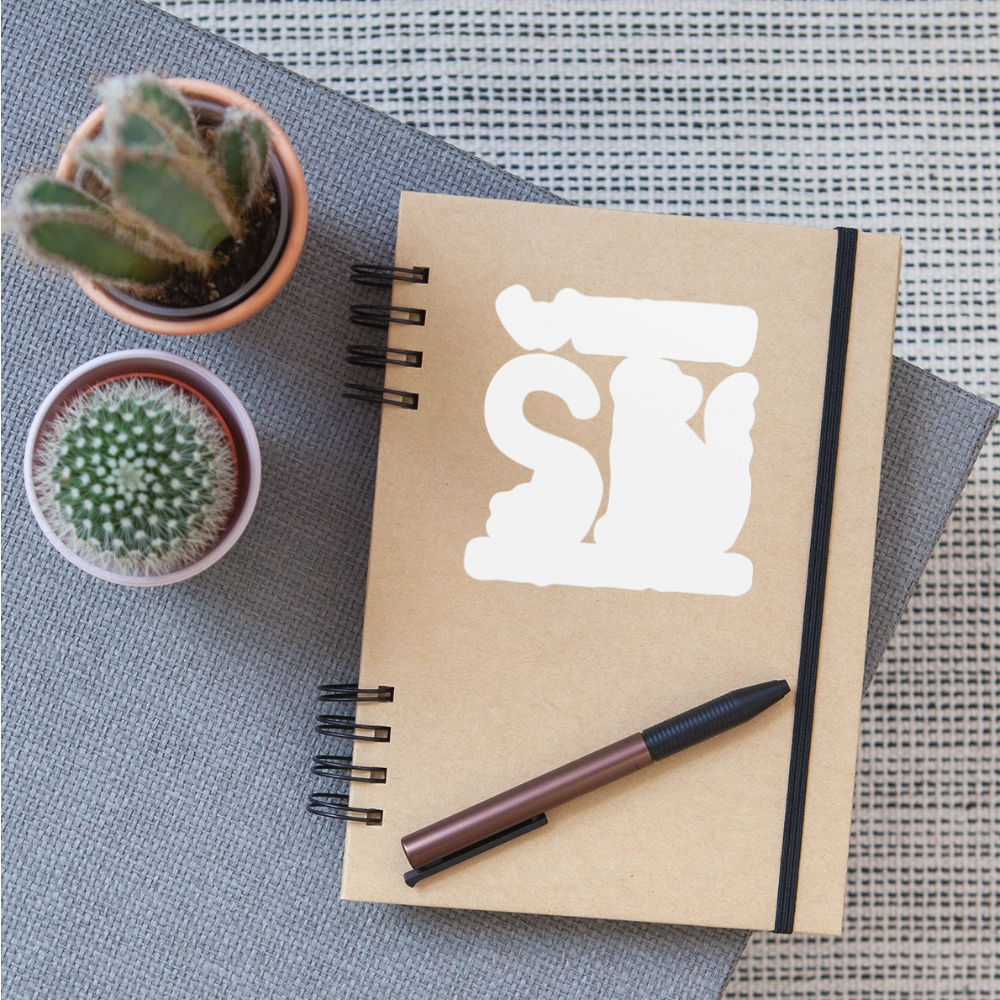 Spay/Neuter Clinic Sticker - white matte