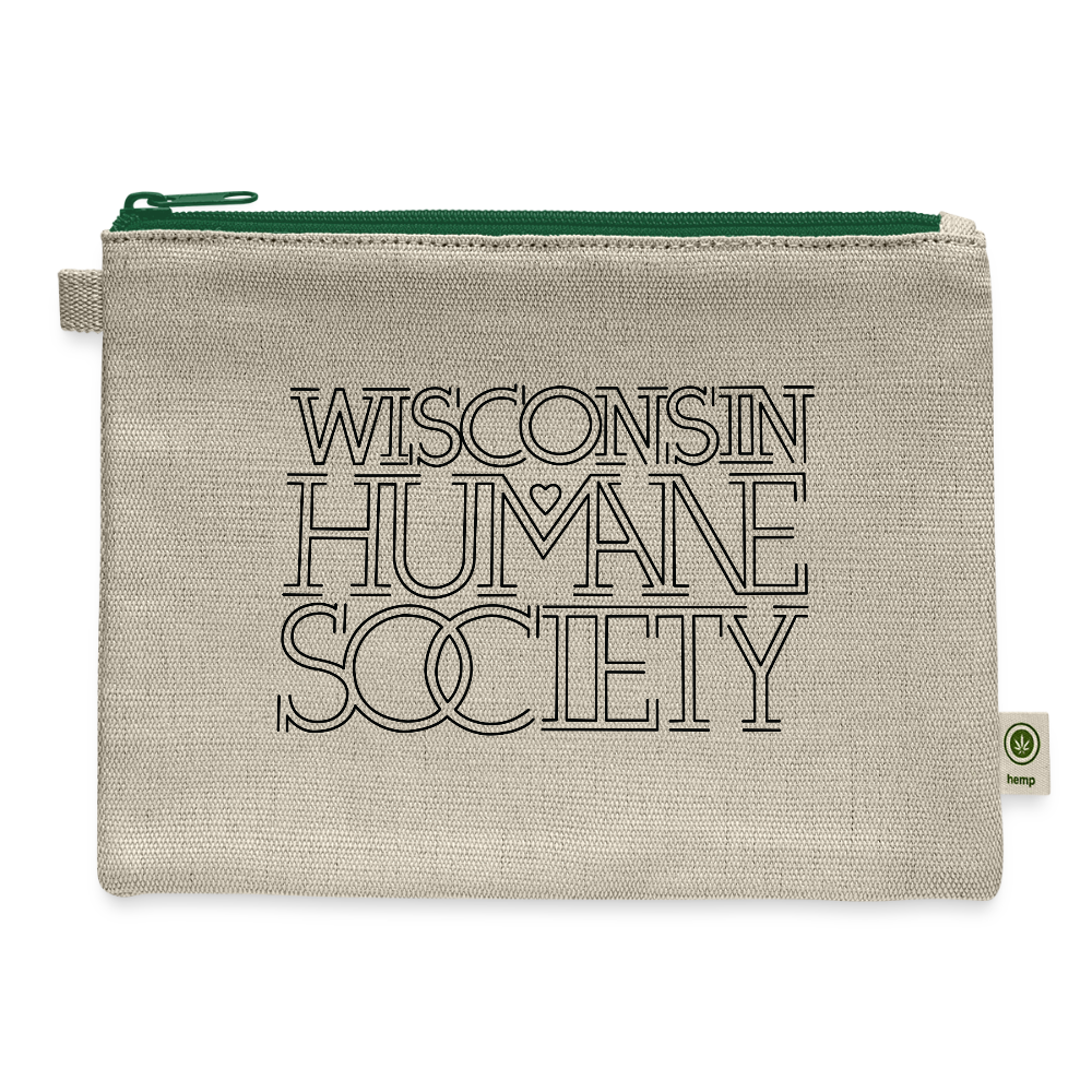 
                  
                    WHS 1987 Logo Carry All Pouch - natural/green
                  
                