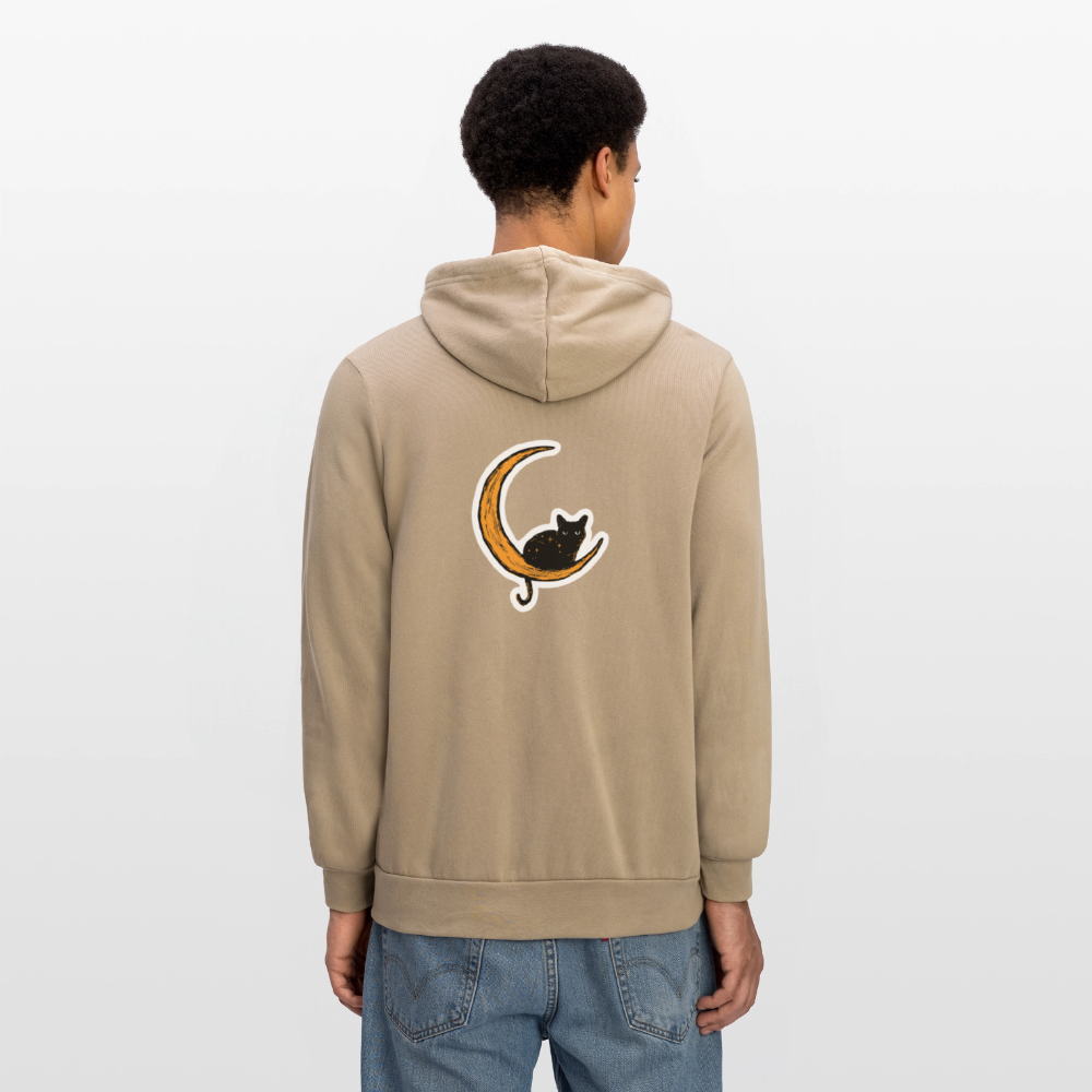 
                  
                    Moon Cat Bella + Canvas Unisex Full Zip Hoodie - tan
                  
                