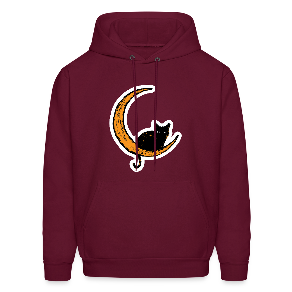 
                  
                    Moon Cat Hoodie - burgundy
                  
                