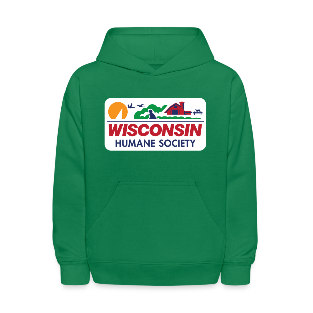 
                  
                    WHS License Plate Kids' Hoodie - kelly green
                  
                