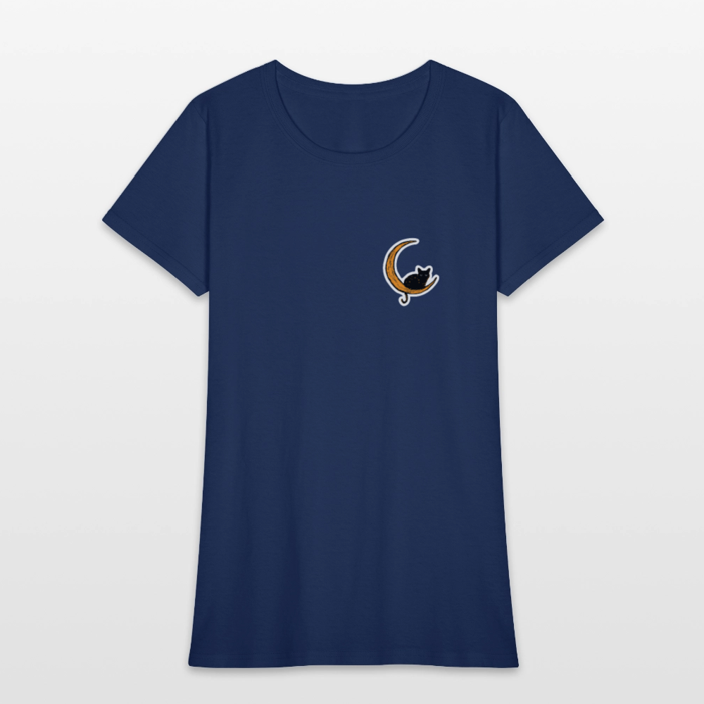 
                  
                    Moon Cat Contoured T-Shirt -  blue dusk
                  
                