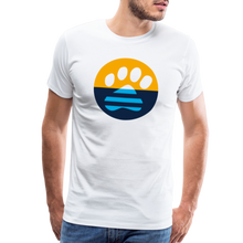 Load image into Gallery viewer, MKE Flag Paw Classic Premium T-Shirt - white