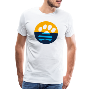 MKE Flag Paw Classic Premium T-Shirt - white