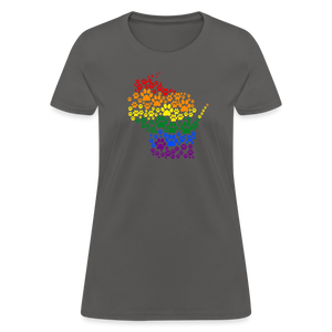 Pride Paws Classic T-Shirt - charcoal