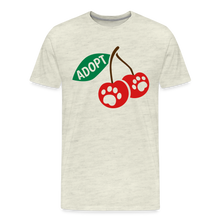 Load image into Gallery viewer, Door County Cherries Classic Premium T-Shirt - heather oatmeal