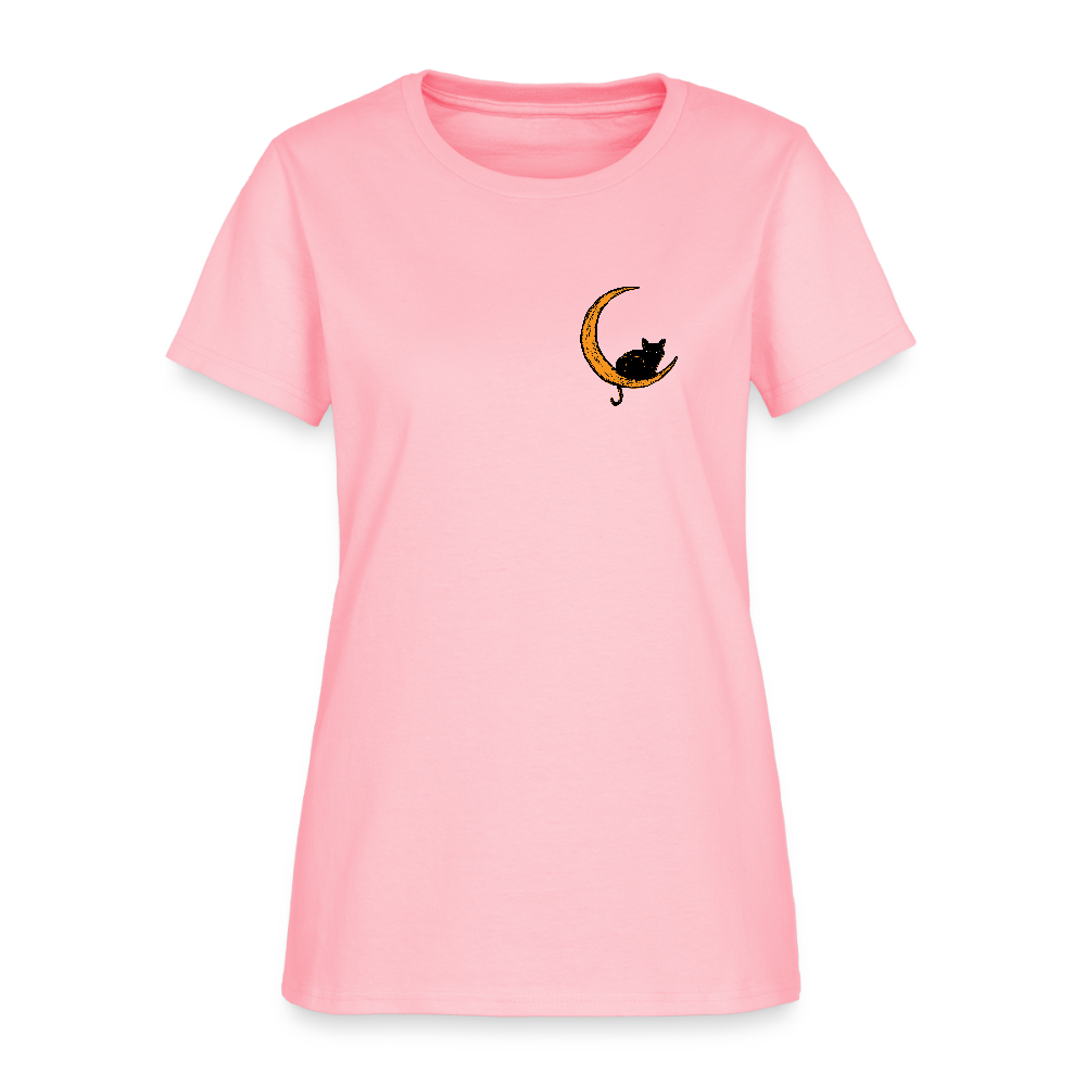
                  
                    Moon Cat (Light) Contoured T-Shirt - pink
                  
                