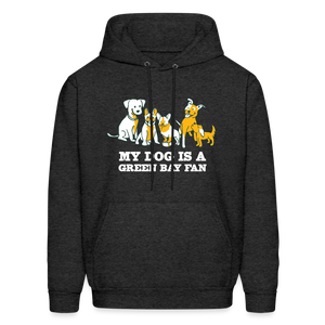 Dog is a GB Fan Classic Hoodie - charcoal grey