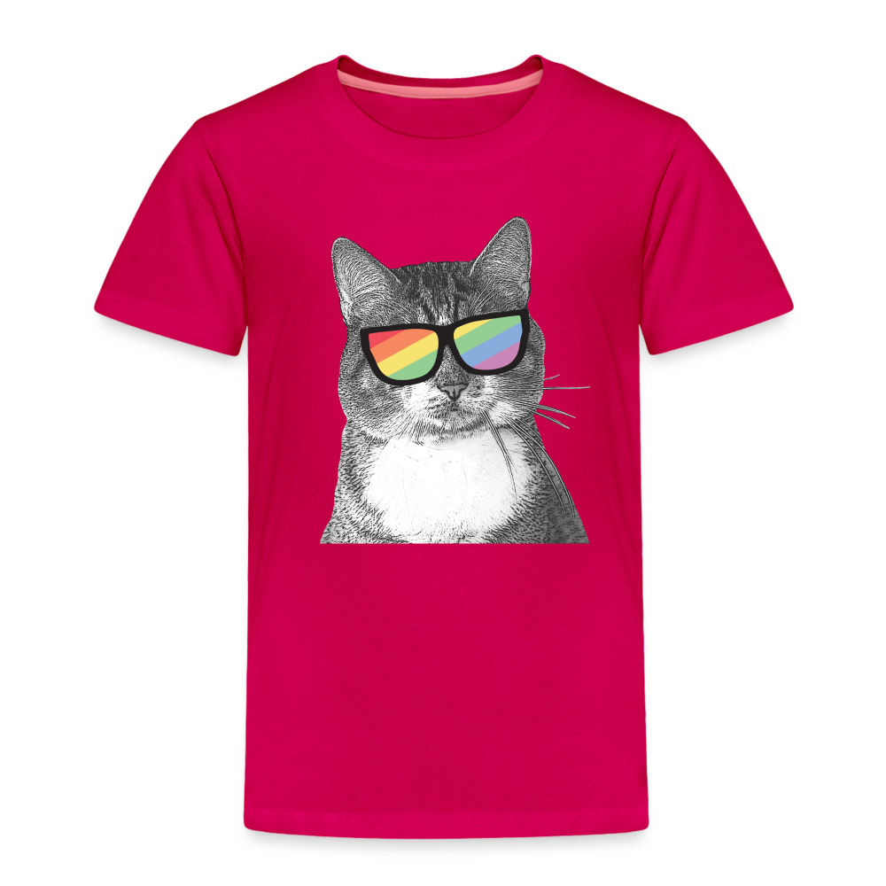 
                  
                    Pride Cat Toddler Premium T-Shirt - dark pink
                  
                