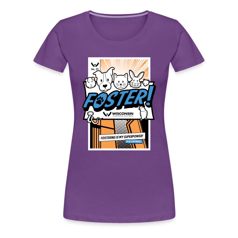 
                  
                    Foster Comic Contoured Premium T-Shirt - purple
                  
                