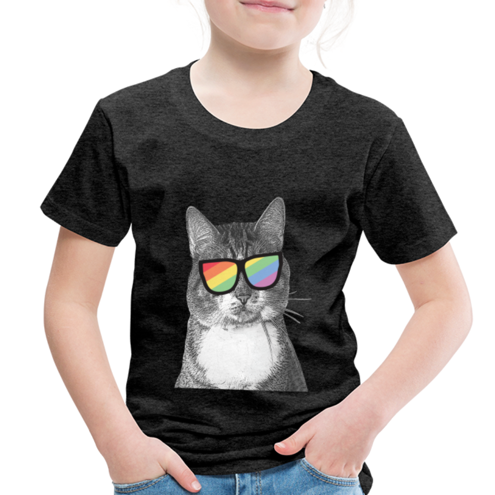 
                  
                    Pride Cat Toddler Premium T-Shirt - charcoal grey
                  
                